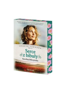 Stacja Jagodno. Serce z bibuły (barwione brzegi, z autografem)